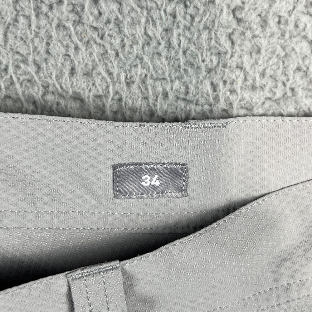 Ariat Rebar M5 Straight Mens Work Shorts Gray Size 34 Cargo Zipper Pocket - Picture 8 of 12